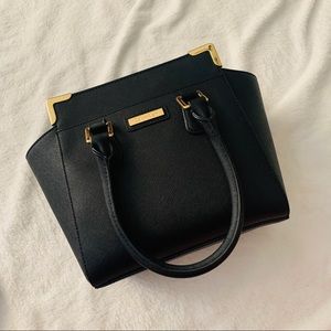 Calvin Klein On My Corner Saffiano Satchel